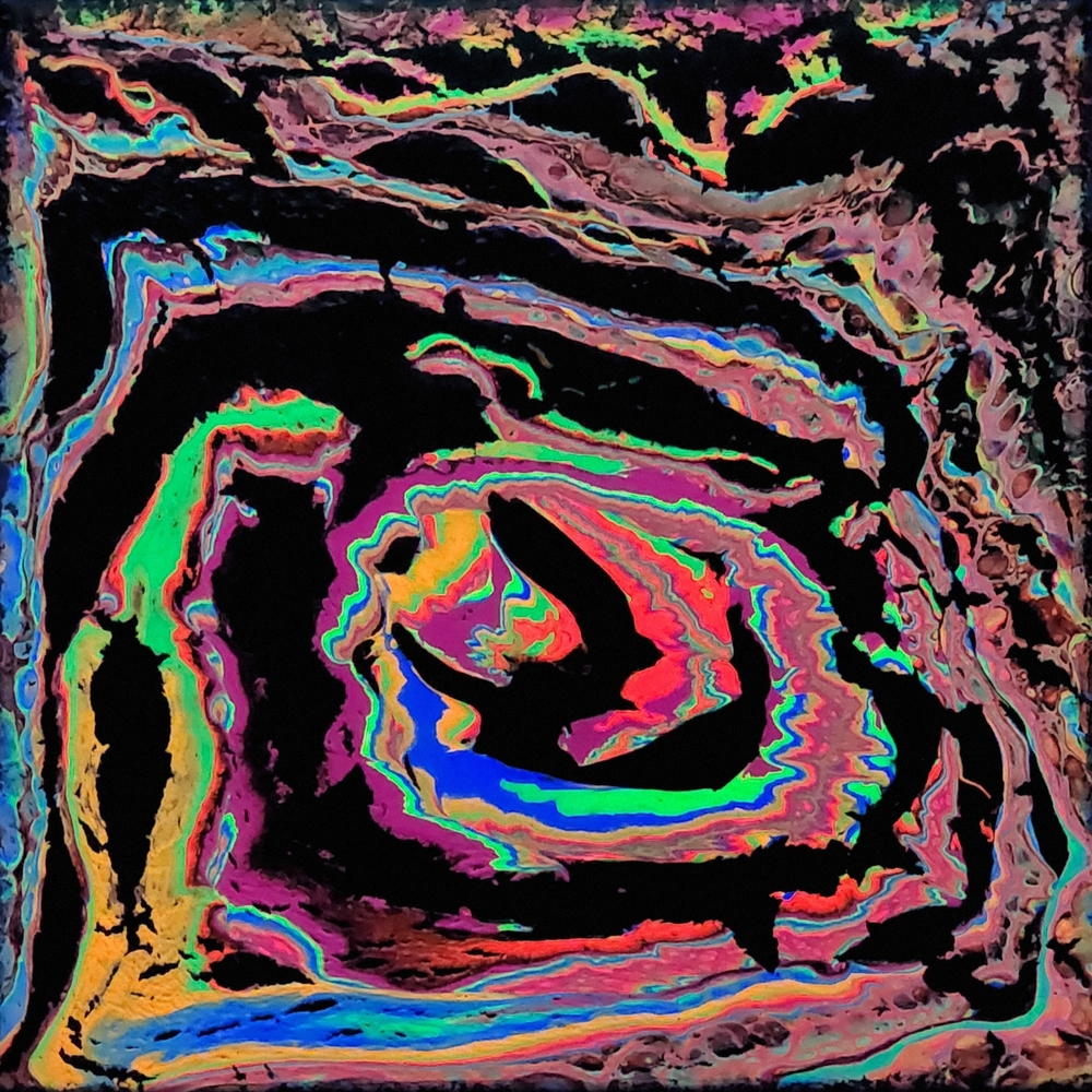 Colorful Swirl Abstract Canvas Art